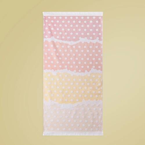 Soft Carla Organic Cotton Beach Towel - Colorful - 70x140 cm - 1