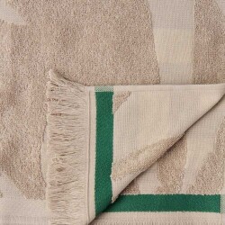 Soft Elio Organic Cotton Beach Towel - Beige - 70x140 cm - 2