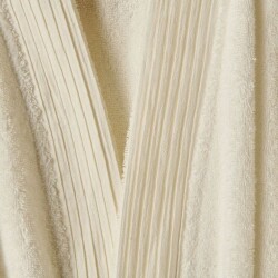 Soft Premium Organic Cotton Unisex Bathrobe - White - L / XL - 2