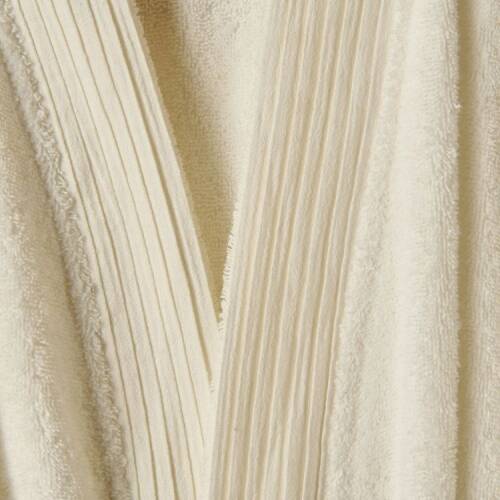 Soft Premium Organic Cotton Unisex Bathrobe - White - S / M - 2