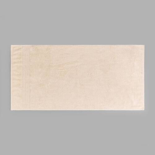 Soft Samantha 2-Piece Organic Cotton Towel Set - Cream / Anthracite - 50x100 cm - 2