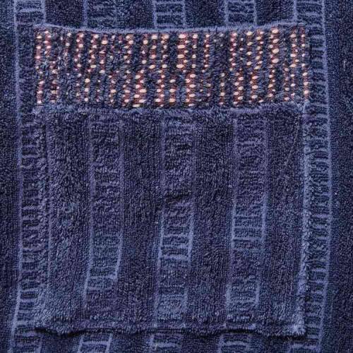 Soft Sun Madness Organic Cotton Unisex Bathrobe - Blue - L/XL - 4