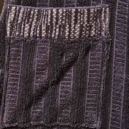 Soft Sun Madness Organic Cotton Unisex Bathrobe - Grey - L/XL - 4