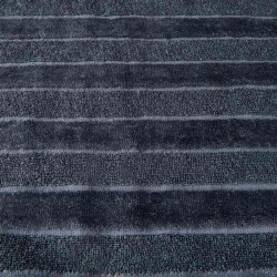 Soft Velvet Organic Cotton Bath Towel - Anthracite - 70x140 cm - 3