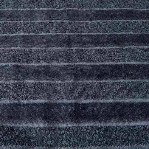 Soft Velvet Organic Cotton Bath Towel - Anthracite - 70x140 cm - 3