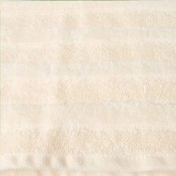 Soft Velvet Organic Cotton Bath Towel - Ecru - 70x140 cm - 3