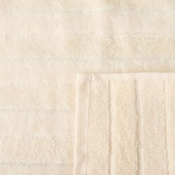 Soft Velvet Organic Cotton Bath Towel - Ecru - 70x140 cm - 4