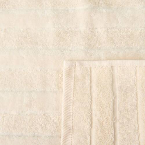 Soft Velvet Organic Cotton Bath Towel - Ecru - 70x140 cm - 4