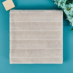 Soft Velvet Organic Cotton Bath Towel - Grey - 70x140 cm - Vip Living