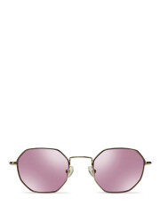 Soho Large Steel Pink Mirrored Sunglasses - Vip Accessory