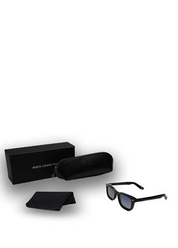 Stella Black Acetate Unisex Sunglasses - 4