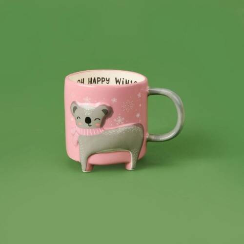 Tohana 3D Animal Figurine Mug - Assorted - 420 ml - 5