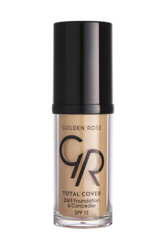 Total Cover 2in1 Foundation & Concealer - 22 Natural Beige - 2-in-1 Foundation and Concealer 30 ml - 1
