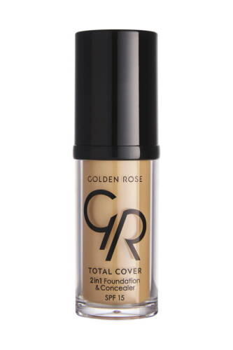Total Cover 2in1 Foundation & Concealer - 23 Medium Yellow Beige - 2-in-1 Foundation and Concealer 30 ml - 1