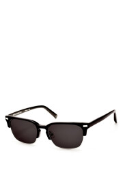 Vintage 106A Acetate Black Sunglasses - 3