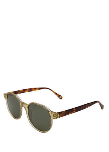 Wolf Honey Acetate Unisex Sunglasses - 2