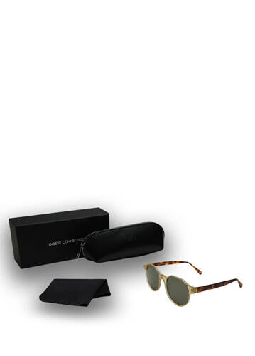 Wolf Honey Acetate Unisex Sunglasses - 4