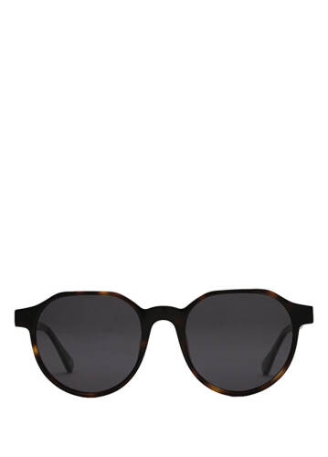 Wolf Mocha Caretta Acetate Unisex Sunglasses - 1