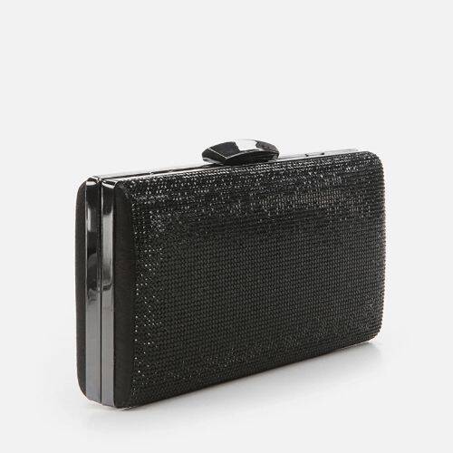 حقيبة يد مسائية ذهبية للنساء - 2