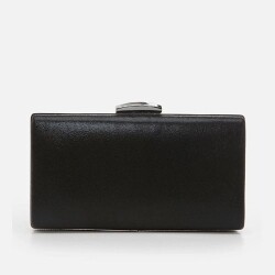 Women Black Clutch Evening Bag - 3