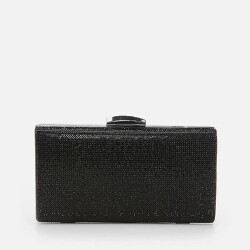 Women Black Clutch Evening Bag - Vip Bags