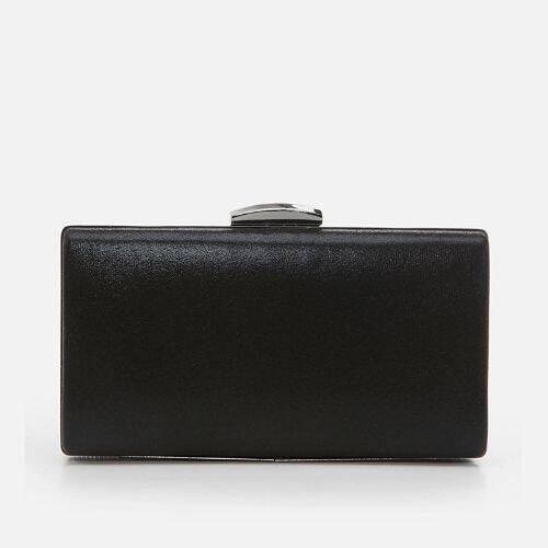 Women Black Clutch Evening Bag - 3