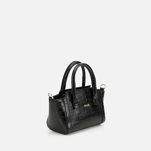 Women's Black Mini Bag - 3