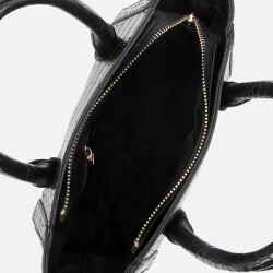 Women's Black Mini Bag - 5