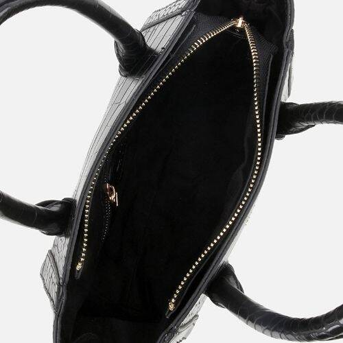 Women's Black Mini Bag - 5