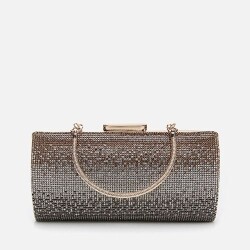 Women's Gold Clutch Evening Bag - 5