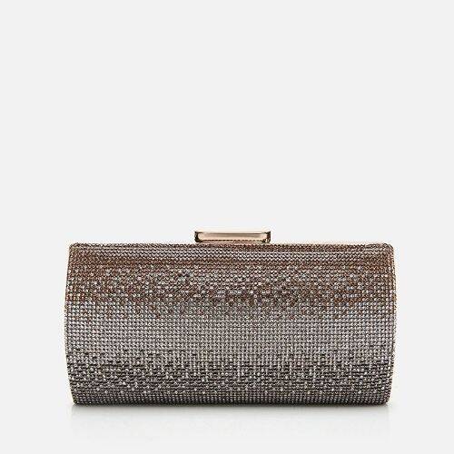 Women's Gold Clutch Evening Bag - 1