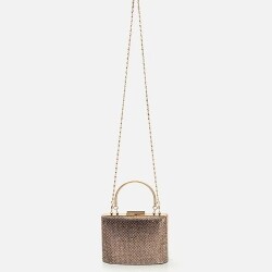 Women's Gold Clutch Evening Bag - 2