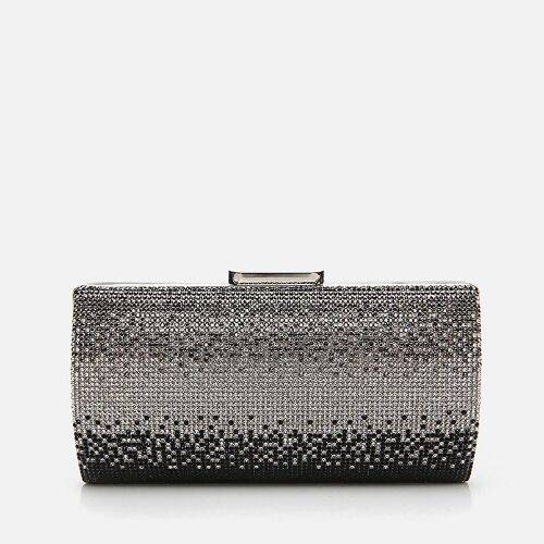 Women's Lame Clutch Evening Bag - 1