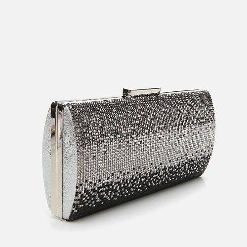 Women's Lame Clutch Evening Bag - 2