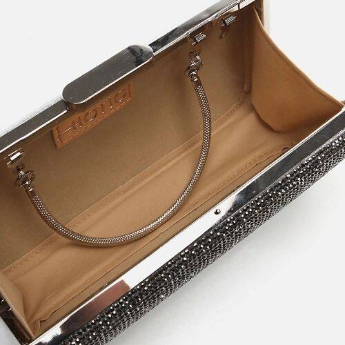 Women's Lame Clutch Evening Bag - 6
