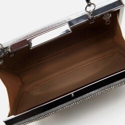 Women's Lame Clutch Evening Bag - 6
