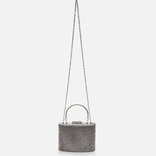 Women's Lame Clutch Evening Bag - 2
