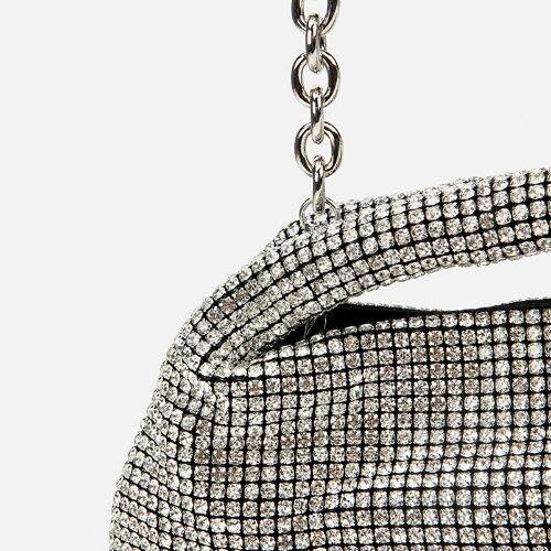 Women's Lame Embellished Clutch Evening Bag - 2