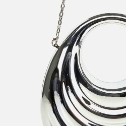 Women's Lame Metallic Clutch Evening Bag - 3