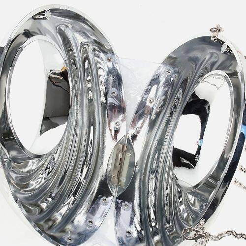 Women's Lame Metallic Clutch Evening Bag - 6