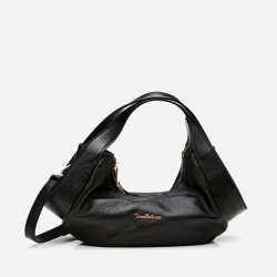 Women's Leather Black Crossbody Bag - Luxury Bag