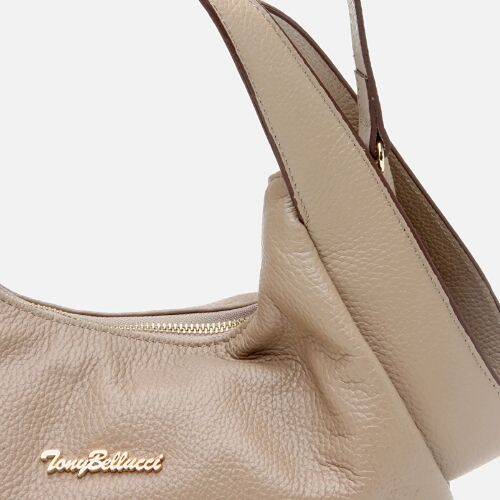 Women's Leather Mink Crossbody Bag - 3