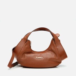 Women's Leather Tan Crossbody Bag - Vip Bags