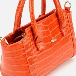 Women's Orange Mini Bag - 5