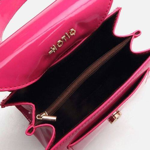 Women's Pink Mini (Crossbody) Bag - 6
