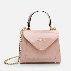 Women's Powder Pink Mini (Crossbody) Bag - Luxury Bag