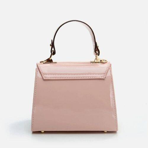 Women's Powder Pink Mini (Crossbody) Bag - 5